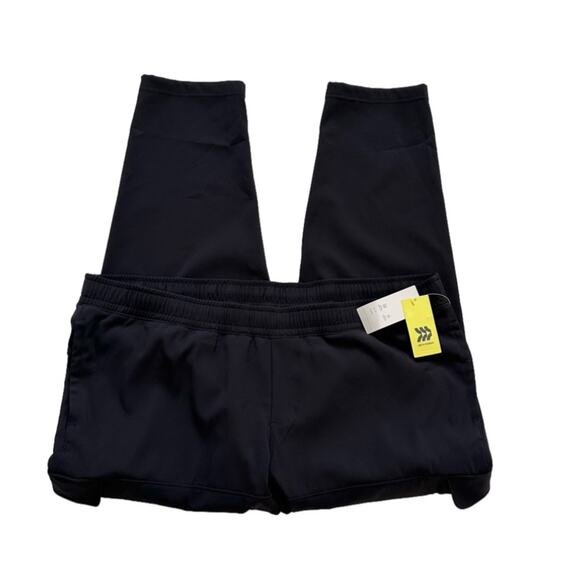 All In Motion Pants Black Stretch Pull On Cargo Tapered Leg Active Size XXL NEW - Picture 12 of 12